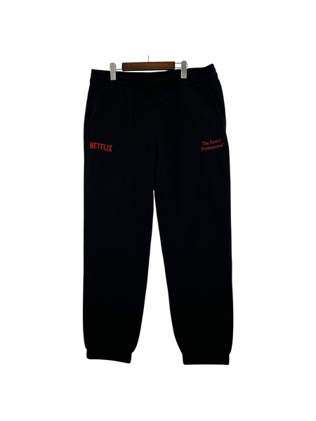 ennoy パンツ NETFLIX スウェットパンツ ブラック XXL