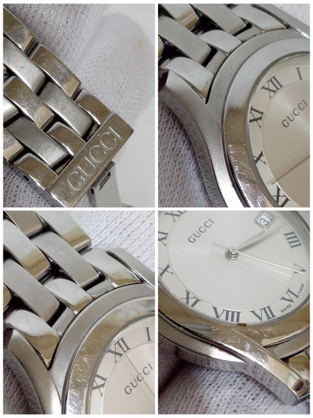 GUCCI/5500M/電池交換 メンズQZ[値下]