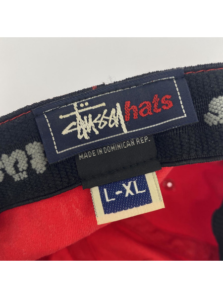 OLD STUSSY 刺繍キャップ