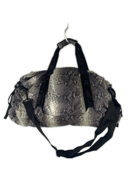 Supreme ソノ他バッグ TNF Snakeskin Flyweight Duffle Bag