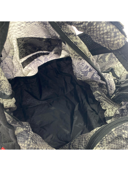 Supreme ソノ他バッグ TNF Snakeskin Flyweight Duffle Bag