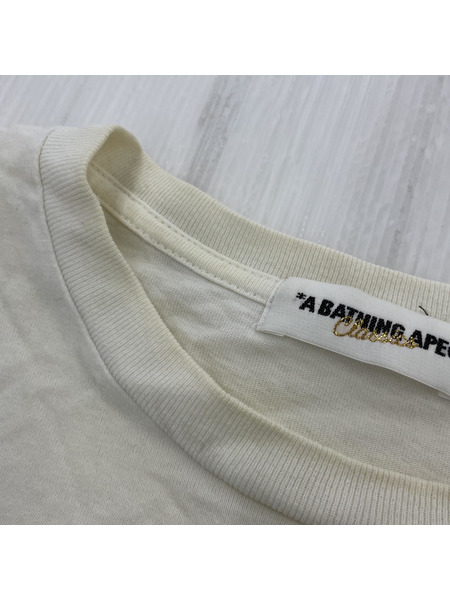 A BATHING APE S/Sカットソー フロントロゴ