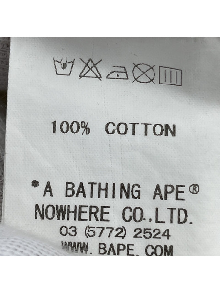 A BATHING APE S/Sカットソー フロントロゴ