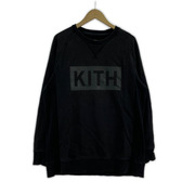 KITH スウェット・トレーナー ロゴ プリント スウェット M ブラック