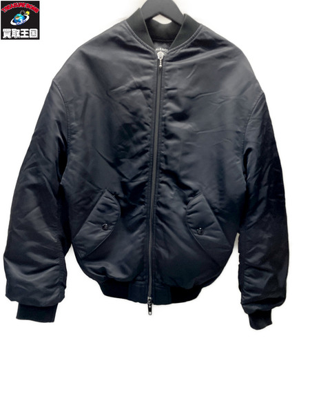 BALENCIAGA 18SS SINNERS BOMBER JACKET 44 黒 486241