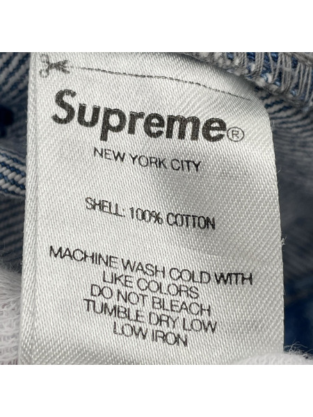 Supreme 23SS Trademark Jacquard Baggy Jean デニムパンツ 34 ブルー