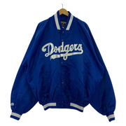 Majestic COOPERSTOWN ドジャース スタジャン 青 (XXL)