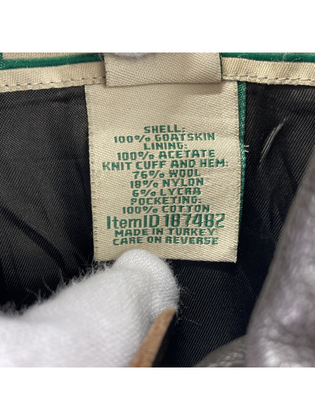 L.L.Bean  Goatskin Leather Bomber Flight Jacket[値下]