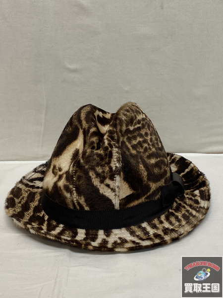 GUCCI レオパード柄ハット L