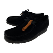 Clarks Wallabee BLACK SUEDE 42