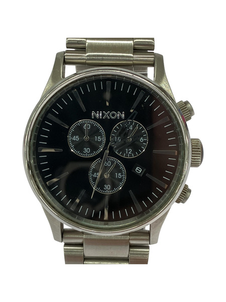 NIXON/NEVER BE LATE/ステンレス/SLV