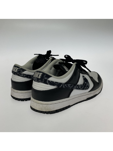 NIKE Women's Dunk Low ESS Black Paisley 26.5cm DH4401-100