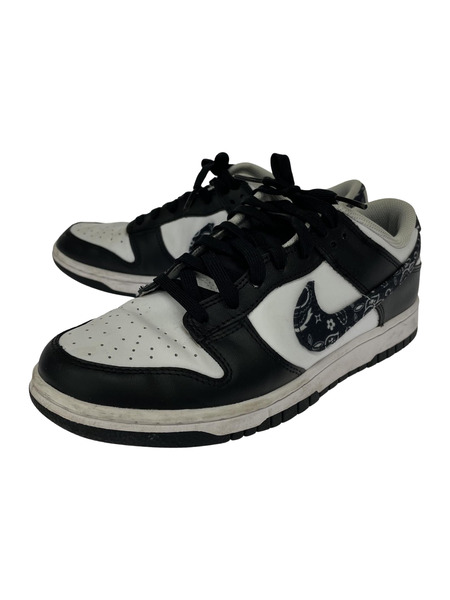 NIKE Women's Dunk Low ESS Black Paisley 26.5cm DH4401-100