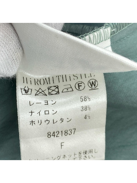 HiROMITHiSTLE ノースリーブワンピース サテンワンピース