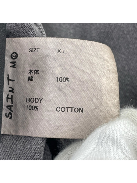 SAINT MICHAEL 半袖Tシャツ・カットソー 24ss VTG加工カラフルロゴTee (XL)