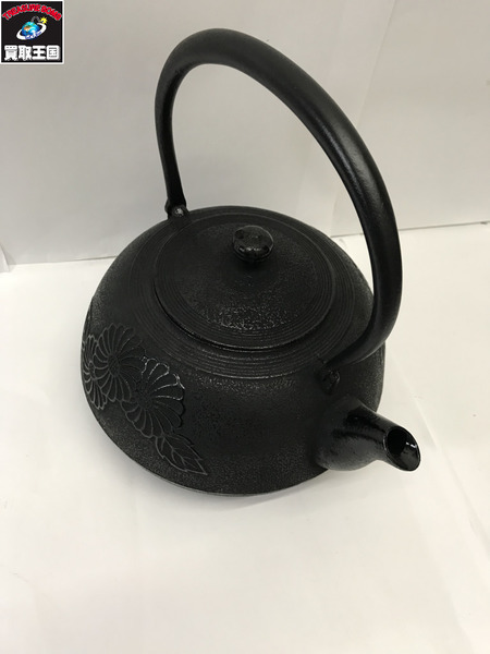 南部鉄器 平丸 菊 2.3L