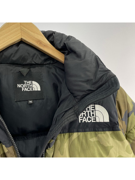 THE NORTH FACE ダウンジャケット NOVELTY NUPTSE JACKET/M/カモ