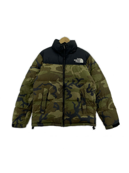 THE NORTH FACE ダウンジャケット NOVELTY NUPTSE JACKET/M/カモ