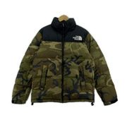 THE NORTH FACE ダウンジャケット NOVELTY NUPTSE JACKET/M/カモ