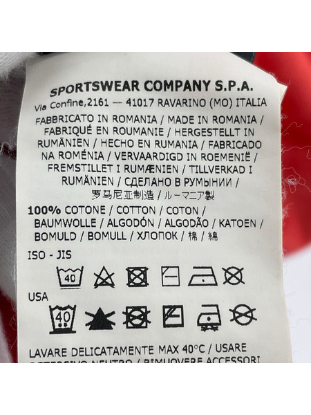 STONE ISLAND パーカー(ジップアップ) (S) 赤[値下]