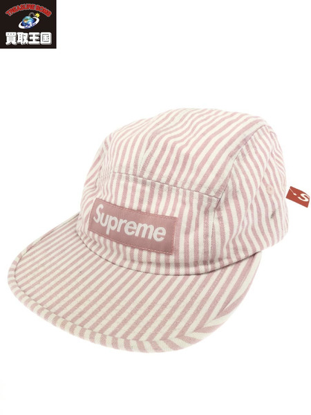 Supreme 18SS キャンプキャップ ピンク ｜商品番号：2100186355104