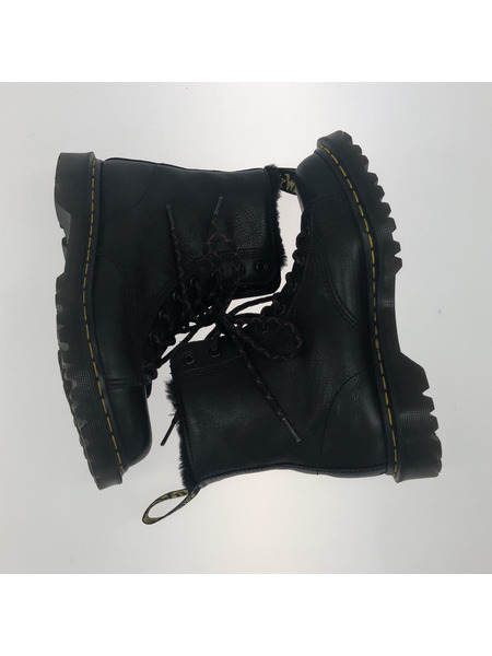 Dr.Martens BARTON 8ホールブーツ BLK UK7[値下]