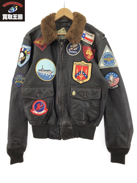 COCKPIT USA TOP GUN G-1 FLIGHT JACKET 46