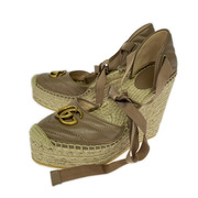 靴 GGロゴ エスパドリーユ サンダル