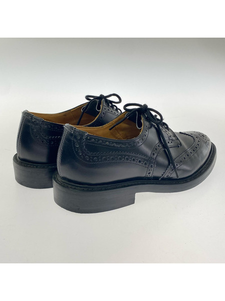 Tricker's Bourton ウィングチップ メダリオンシューズ 8 ブラック