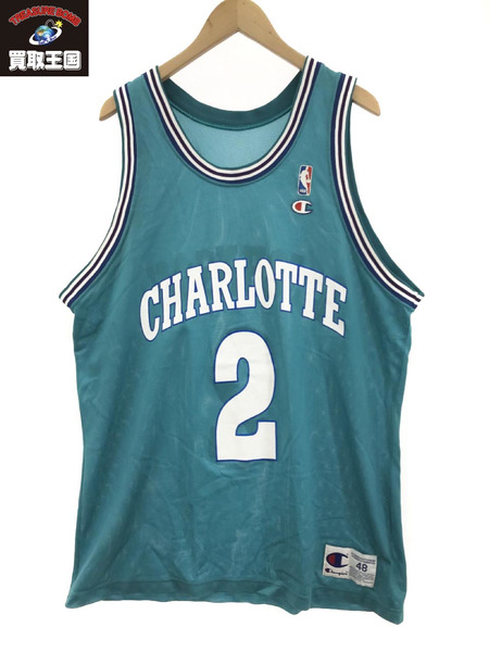 NBA ゲームシャツ Charlotte Hornets JOHNSON[値下]