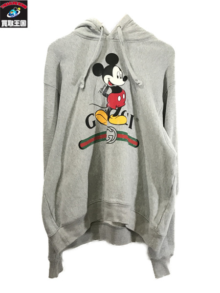 GUCCI　×Disney 20SS ミッキーマウス プルオーバーパーカー S