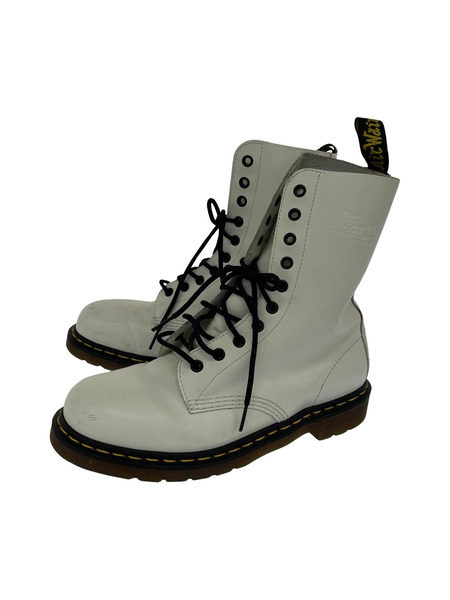 Dr.Martens 1490 10ホールブーツ 白 8