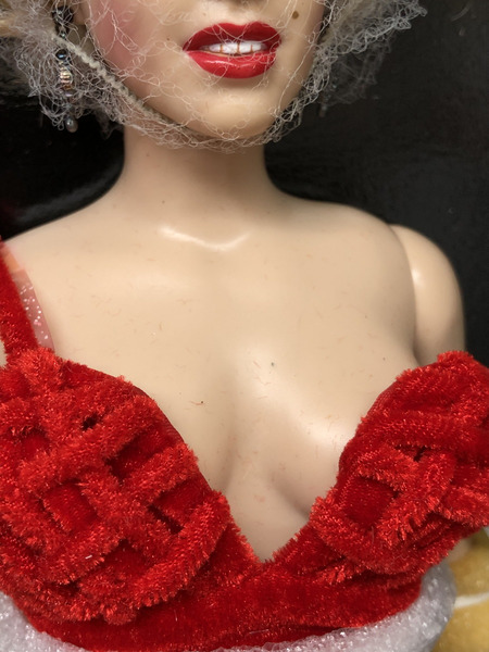 ドール マリリンモンロー/赤ドレス