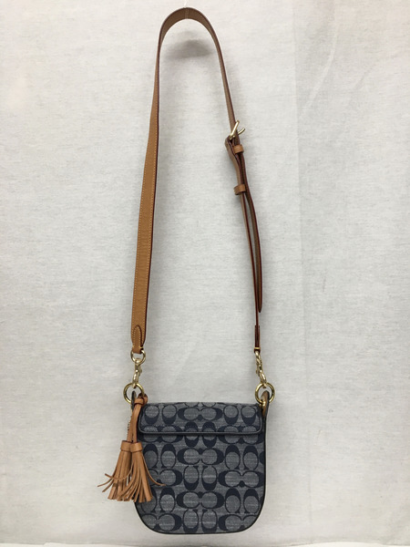 COACH　ショルダーバッグ クリオ17 シグネチャー2WAYショルダーバッグ