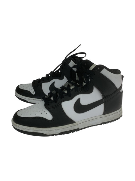 NIKE DUNK HIGH RETRO Championship White 28.0㎝ 白 黒