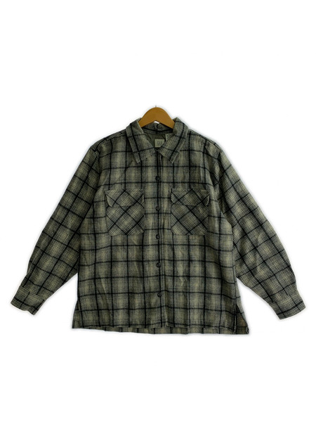 OLD GAP 白タグ チェックシャツ (M)