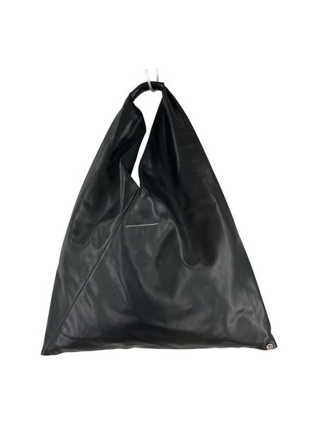 MM6 ハンドバッグ ジャパニーズトートバッグ/レザー/BLK