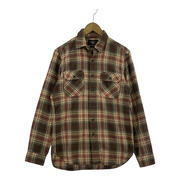 RRL コットン プラッド ワークシャツ チェック柄（S)