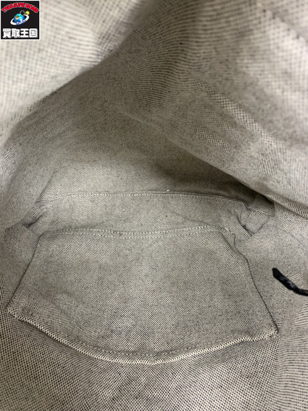 トートバッグ HERMES ニューフールトゥ トート グレー