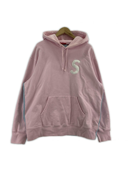 Supreme パーカー S LOGO SPLIT HOODED SWEATSHIRT