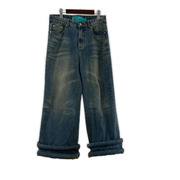 デニム・ジーンズ DINOWORKS/浮キ輪パンツ/L