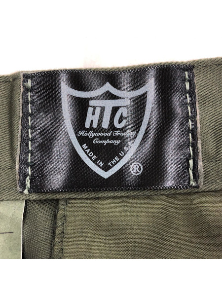 HTC ROTHCO B.D.U.パンツ フラワースタッズ 緑