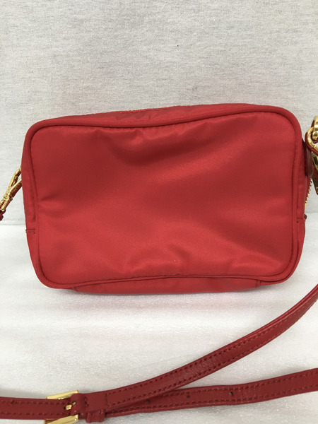 PRADA  プラダ　リボンミニショルダーバッグ レッド