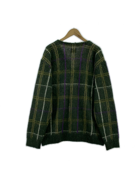Needles 21AW Mohair Cardigan Windowpane モヘアカーディガン J0258 L