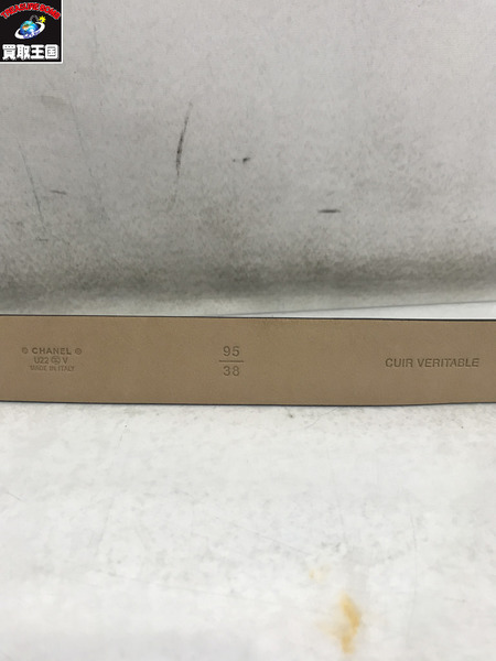  CHANEL/BK/レザーベルト