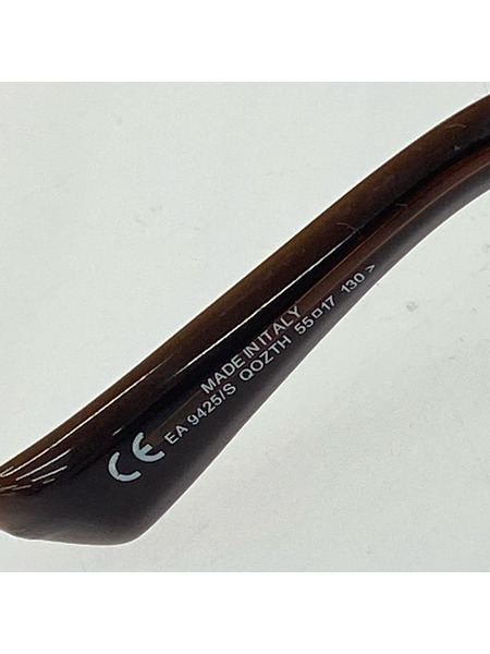 EMPORIO ARMANI ソノ他 サングラス バタフライ 茶