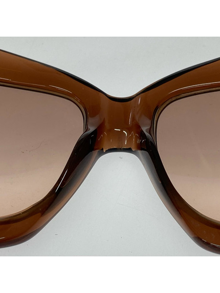 EMPORIO ARMANI ソノ他 サングラス バタフライ 茶