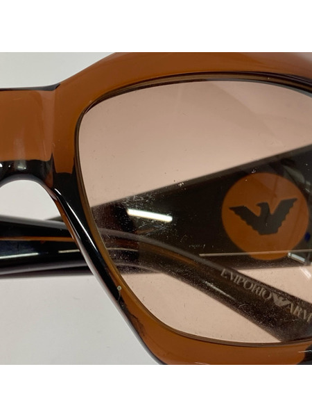 EMPORIO ARMANI ソノ他 サングラス バタフライ 茶