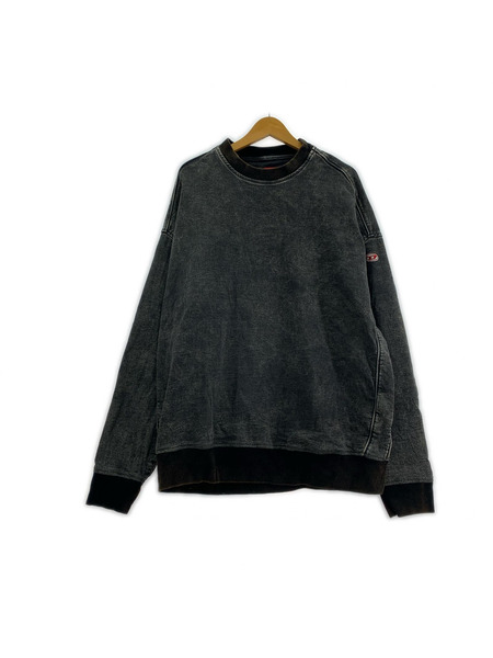 DIESEL スウェット・トレーナー D-KRIB 加工スウェット (XL)