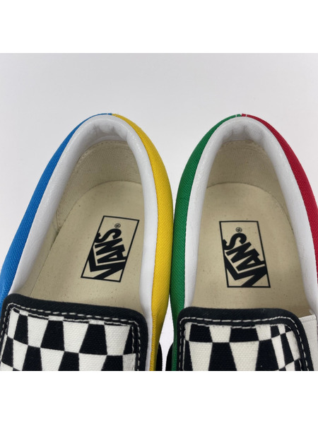 VANS チェックメンズシューズ（27.5）